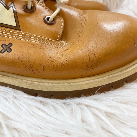 Vintage Rare Custom Timberland Boots Sz 7 - Picture 9 of 15